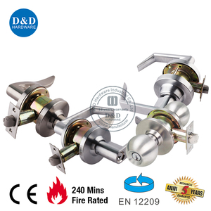 Thép Không Gỉ ANSI Lớp 2 Xi Lanh Đơn Nhiệm Vụ Nặng Nề Chốt Cửa Có Thể Điều Chỉnh Lockset Cho Kim Loại Cửa Gỗ - Product Image 5