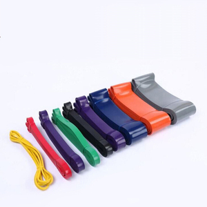 Bandes de Résistance en Latex pour Exercices de Fitness, Gym, Musculation, et Entraînement des Fessiers – Élastiques et Robustes, 105-350LB, 208cm, Ajustement Universel - Product Image 1