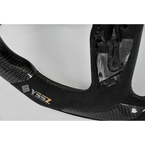 Elegante <span class=keywords><strong>rifacimento</strong></span> interno del Volante in fibra di carbonio in pelle blu resistente per <span class=keywords><strong>auto</strong></span> a 2013 2016 Volante A3 - Product Image 4