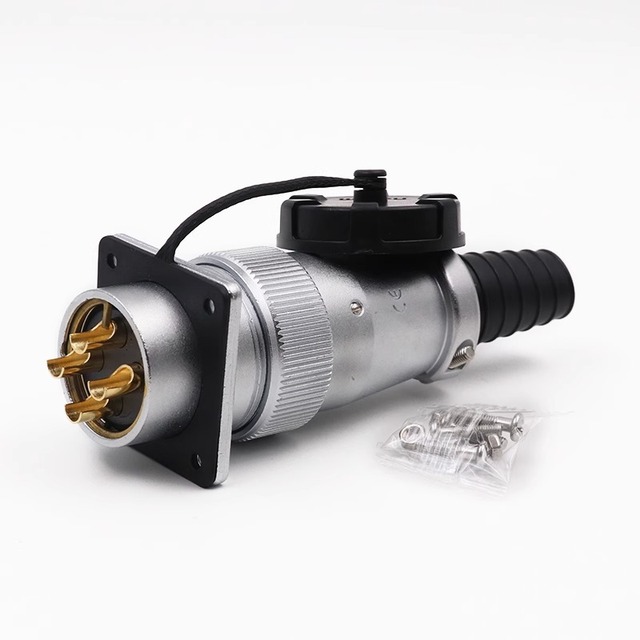 Weipu WS32 Aviation Plug Socket 4-Pin High Current Female Header with 6 8 10 11 12 13 19 Pin Circular Connectors