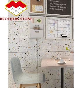 Design graphique carré moderne pour les <span class=keywords><strong>carreaux</strong></span> <span class=keywords><strong>de</strong></span> sol en terrazzo <span class=keywords><strong>de</strong></span> <span class=keywords><strong>ciment</strong></span>, coût au Kenya avec terrazzo noir et blanc - Product Image 2