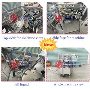 YB-210Y automatique en forme de sac pochette de remplissage café grain bonbons lavage liquide détergent Doypack Machine à emballer - Product Image 4