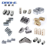 Mandril de acero DRAKE de 10 pulgadas para fresadora CNC, mandril duro de alta velocidad para torno hidráulico y neumático