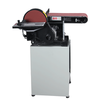 Ponceuse à bande portable Fusai 1500W, ponceuse à disque, machine à poncer le bois