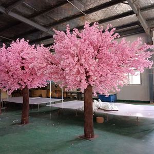 Arbre de cerisier artificiel, faux arbre, centre commercial, hôtel, arbre à vœux, blanc, rose, paysage, décoration de mariage - Product Image 5