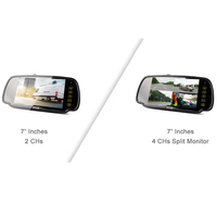 Monitor AHD Digital de 12V para Auto, Pantalla LCD de 7 Pulgadas para RV y Camioneta de Carga