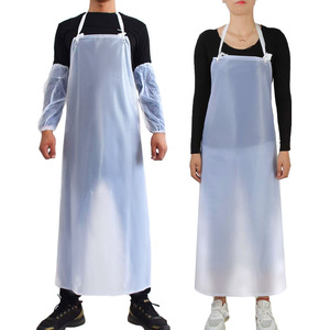 Transparent PVC <b>Apron</b> Long Waterproof Oil Proof For Food Processing Work Use Men Women Adult - Product Image 4