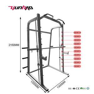 Nhà máy trực tiếp thép <span class=keywords><strong>Smith</strong></span> máy với <span class=keywords><strong>Squat</strong></span> Rack và chim nhỏ huấn luyện viên toàn diện thiết bị tập thể dục đối trọng - Product Image 1