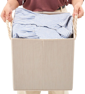 Nhà Máy Bán Buôn Thân Thiện Với Môi Công Suất Lớn Có Thể Gập Lại Quần Áo Lưu Trữ Thùng Thực Tế Lưu Trữ Hộp Cho Tổ Chức của Bạn - Product Image 4