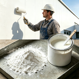 Dióxido de <span class=keywords><strong>Titanio</strong></span> Anatase Hidrófilo TiO2 con Baja Absorción de Aceite para Pintura Látex a Base de Agua y Revestimiento de Paredes Interiores - Product Image 2