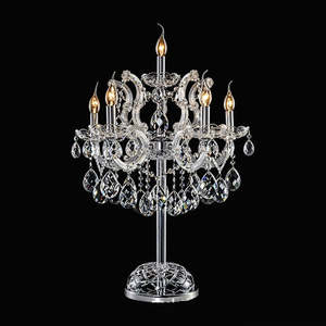 european style living room high ceiling luxury pendant <b>light</b> wedding maria theresa crystal <b>chandeliers</b> - Product Image 3
