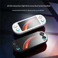 Consola de Juegos Portátil Anbernic RG VITA Pro con Sistema Dual Android 14 y Linux de 64 bits, Transmisión Inalámbrica y Proyección
