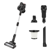 Aspirateur balai sans fil rechargeable 350W/29000PA avec fonction de nettoyage par rotation pour la maison et la voiture