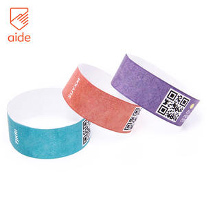 Pulseiras Descartáveis Personalizadas para Festivais Pulseiras de Papel <span class=keywords><strong>Tyvek</strong></span> para Eventos Pulseiras de Papel para Festas Pulseiras <span class=keywords><strong>Tyvek</strong></span> com Logo Personalizado - Product Image 6