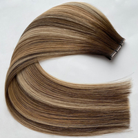 Extensions de cheveux Remy à trame simple, qualité salon, cheveux vierges européens, super double drawn, nouveau design, 2026