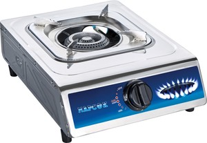 Gran oferta, estufa de Gas de hierro fundido comercial de 1 quemador, mesa portátil de acero inoxidable para uso doméstico en la cocina - Product Image 3