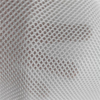 Tissu en maille respirant extensible 3D 100% polyester pour meubles et textiles de maison