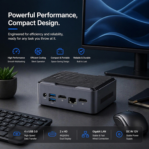 Q10531 Qotom Mini PC sin Ventilador, Diseño para el Hogar, Pentium Silver J5005, Mini Computadora Openclaw, Nodo de IA - Product Image 4