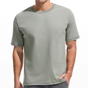 Camiseta de lavado vintage Premium para hombre, estampado gráfico personalizado de ajuste Regular, suministro a granel, estampado de transferencia por sublimación, 100% algodón, 3D personalizado - Product Image 4