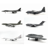 Maquettes d'Avions Militaires Modernes 1/100 : Chasseurs, Avions de Transport, Bombardiers – Modèles d'Aéronefs de Collection, Cadeaux et Objets Décoratifs