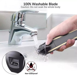 Kit de <span class=keywords><strong>tondeuse</strong></span> à cheveux multifonction 6 en 1 <span class=keywords><strong>Tondeuse</strong></span> à cheveux USB rechargeable <span class=keywords><strong>Tondeuse</strong></span> à barbe visage et corps - Product Image 3