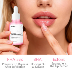 Suero Exfoliante Labial Suave con 5% de PHA Revitalizante Personalizado de Fábrica, Suero Exfoliante para Piel Muerta en Oferta - Product Image 4