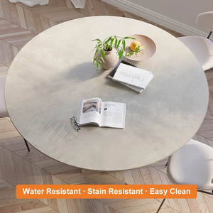 Tavolo da pranzo rotondo in legno massello grigio <span class=keywords><strong>NOVA</strong></span> set da pranzo moderni <span class=keywords><strong>mobili</strong></span> stile scandinavo <span class=keywords><strong>tavoli</strong></span> in legno per 2 4 posti - Product Image 3