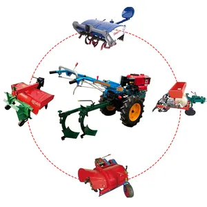 Factory Outlet Hand Tractor Price 10hp Mini Tractors China Chinese Walking Tractor In Sri Lanka