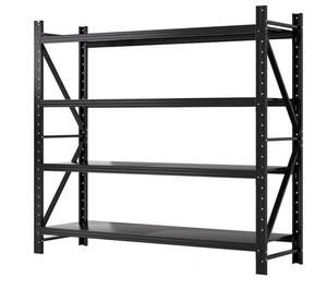 رفوف تخزين فولاذية طويلة المدى للمرآب والمستودعات مع حماية من التآكل - Product Image 2