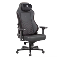 Fauteuil Gamer Pivotant en Cuir PU Noir avec Cadre Métallique, Accoudoirs 4D, Support Lombaire Réglable et Extensible – Vente en Gros Personnalisée