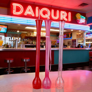 Gobelets en plastique surdimensionnés de 1 mètre de haut, 100 oz, 3000 ml, gobelets géants pour bière, gobelets à slush géants de 100 oz avec cordon - Product Image 1