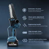 Tronçonneuse sans fil professionnelle A2-0081, 6 pouces, batterie 21V, 600W, haute puissance, connecteur multi-marques pour Makita Milwaukee