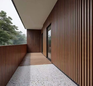 Revestimiento <span class=keywords><strong>de</strong></span> pared <span class=keywords><strong>exterior</strong></span> <span class=keywords><strong>de</strong></span> diseño moderno, Panel <span class=keywords><strong>de</strong></span> pared <span class=keywords><strong>de</strong></span> madera <span class=keywords><strong>de</strong></span> <span class=keywords><strong>PVC</strong></span> WPC, Panel <span class=keywords><strong>de</strong></span> revestimiento estriado coextruido <span class=keywords><strong>Exterior</strong></span> <span class=keywords><strong>para</strong></span> uso doméstico en hoteles - Product Image 4