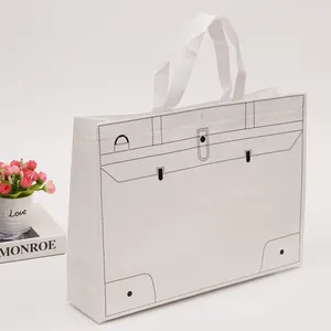 Biodegradable Reusable Non Woven Shopping Bags Non-woven Tote Bag Ecological Bag With Logo