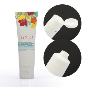 Custom Capacity Color Logo Silk Printing Empty White Squeeze Cosmetic <b>Plastic</b> Facial Cleanser Skin Care <b>Tube</b> Package Screw Cap - Product Image 2