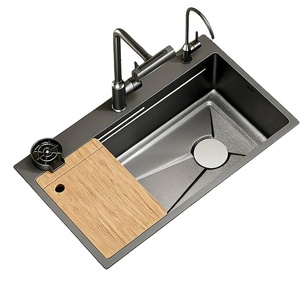 High Quality Stainless Steel Kitchen Sink Single/Double Bowl Custom Size Modern Durable Design - Product Image 4