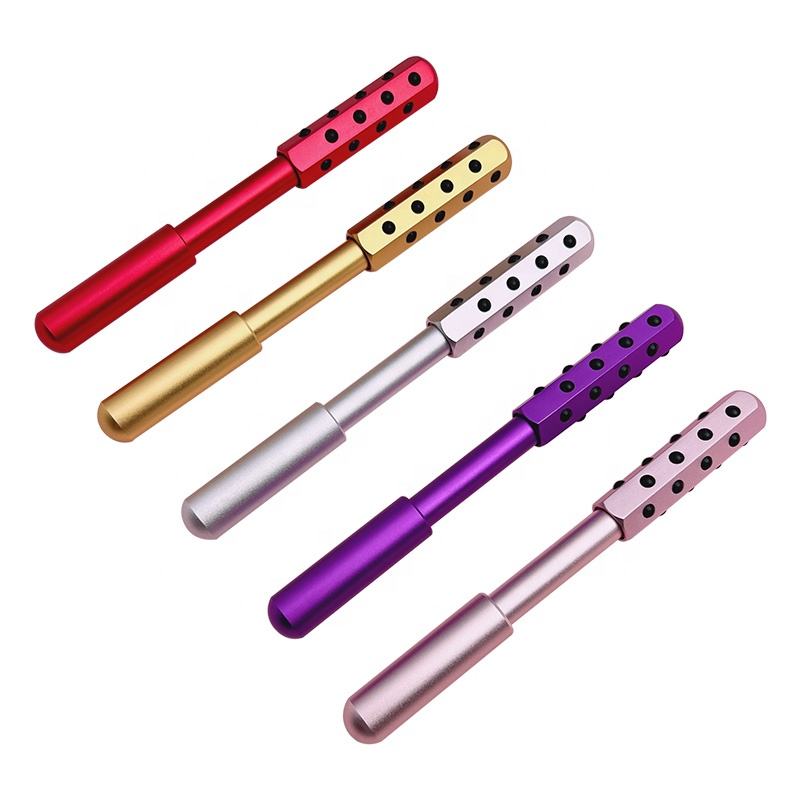 Hot Selling Anti Wrinkles Beauty Face Massage Wand Skin Care Tools 24 Germanium Face Roller 
