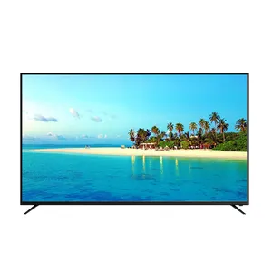 32 40 43 50 55 60 65 85 inç akıllı Android LCD LED TV 4K UHD fabrika ucuz düz ekran televizyon yüksek çözünürlüklü LCD LED en iyi akıllı TV