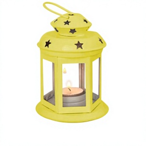 Petite lanterne de Noël tendance en verre au style unique pour les fêtes et autres occasions – Cadeau décoratif très prisé - Product Image 3