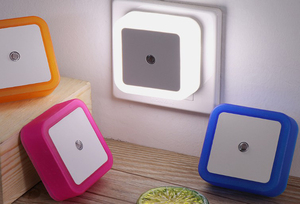 LED Mini <strong>Wireless</strong> Sensor Control 110V 220V EU US UK Plug Night Light Baby Sleeping Bedroom Corridor <strong>Lamp</strong> - Product Image 3