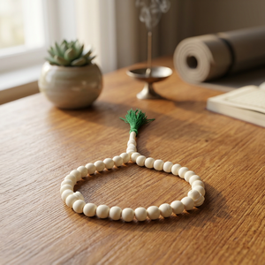Perles de prière musulmanes en os de chameau naturel, écologiques, polies, Kerbai Imam 10mm, 33 paire de perles Kerbai Tianzhu, Tasbih, chapelet islamique - Product Image 1