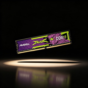 แรมเดสก์ท็อป PUSKILL DDR4 8GB 16GB 32GB 2666MHz 3200MHz โมดูลหน่วยความจำประสิทธิภาพสูง รองรับการปรับแต่ง - Product Image 1