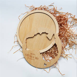 ตัวต่อแผนที่ไม้แบบตัดเลเซอร์ตามสั่ง ของเล่นไม้เสริมพัฒนาการเด็กเล็ก ของที่ระลึกสร้างสรรค์ - Product Image 3