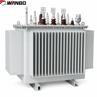 Wanbo-414 Wanbo S11 1000kVA 3 Faz Yağlı Tip Güç Trafosu 10kV 0.4kV Dağıtım İçin