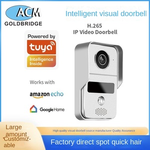 פעמון דלת וידאו חכם עם מצלמת אינטרנט hd wifi מצלמת אינטרנט טלפון נייד מרחוק כרטיס גישה לסחוב טלפון - Product Image 4