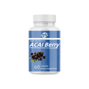 OEM/ODM sıcak satış Vegan <span class=keywords><strong>Acai</strong></span> <span class=keywords><strong>Berry</strong></span> kapsüller vücut kontrol zayıflama <span class=keywords><strong>Acai</strong></span> <span class=keywords><strong>Berry</strong></span> kapsüller zayıflama diyet diyet takviyesi - Product Image 1