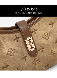 <span class=keywords><strong>Eleganti</strong></span> Borse Tote da <span class=keywords><strong>Donna</strong></span> con Monogramma e Mini Pochette, Versatili Borse a Tracolla da <span class=keywords><strong>Donna</strong></span> con Catena, Borsa a Spalla Hobo Origine Cina - Product Image 3