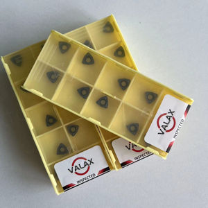 WCMX040208-SF Valax OEM Plaquette en carbure de tungstène Forme losange Haute qualité Outils de tournage CNC Fabriqués en Chine - Product Image 5