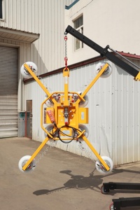 400kg 600kg 800kg Levantador de acristalamiento al vacío Fácil de instalar Rotación automática e inclinación Levantador de vidrio al vacío con precio al por mayor - Product Image 1