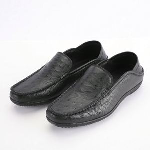 Chaussures en cuir de luxe pour hommes, à bout carré, rehaussantes, pour affaires, en cuir de vachette de haute qualité, faites à la main, décontractées, pour l'automne - Product Image 1